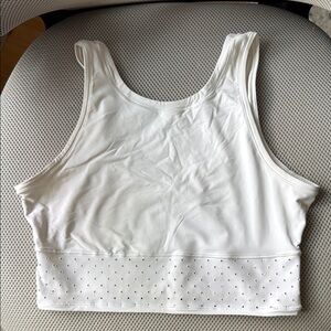 Women's White Crop Top